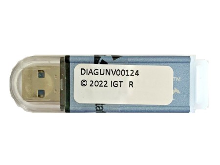 IGT Diagnostics Key DIAGUNV00124